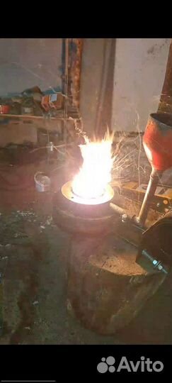 Печь в гараж цех