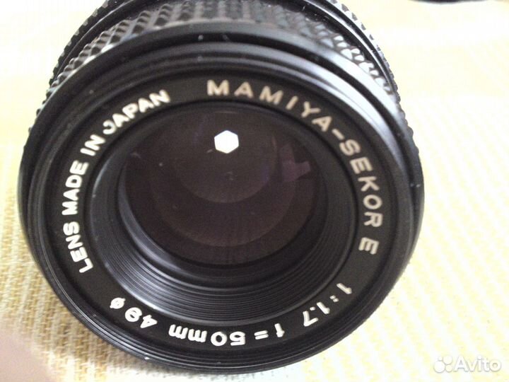 Объектив mamiya-sekor E 1:1,7