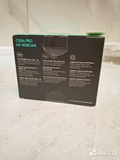 Веб-камера Logitech c920s HD PRO