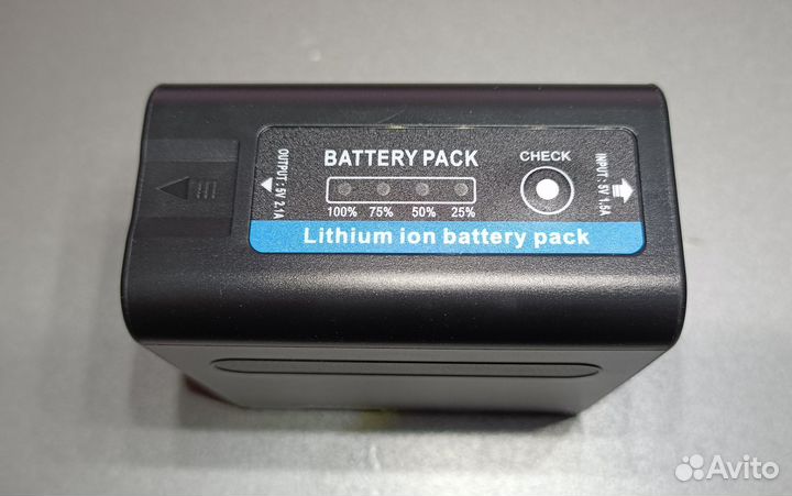 Аккумулятор NP-F980 10000 mah для света, монитора