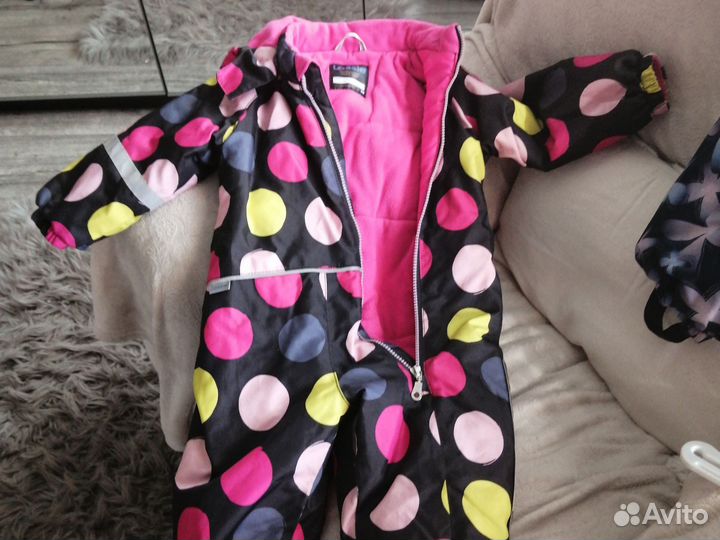 Зимний комбинезон для девочки