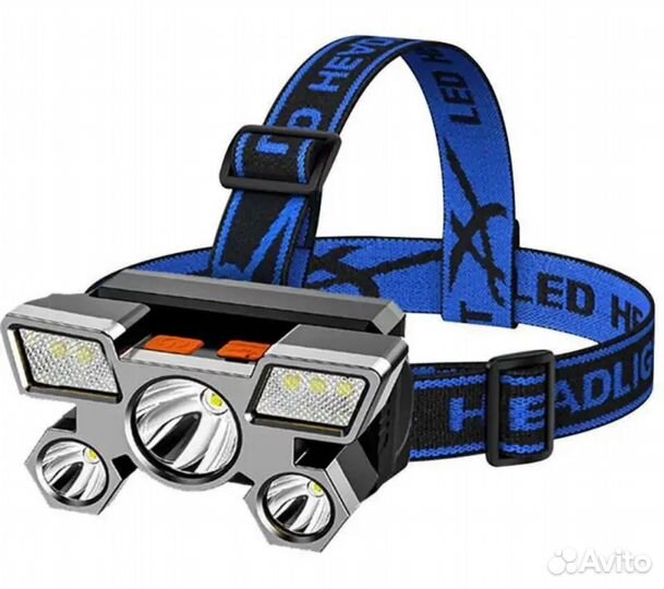 Налобный фонарь аккумуляторный