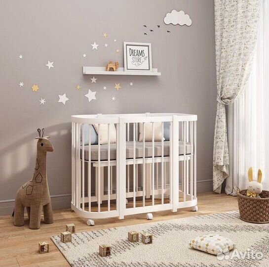 Детская кровать для новорожденных лео