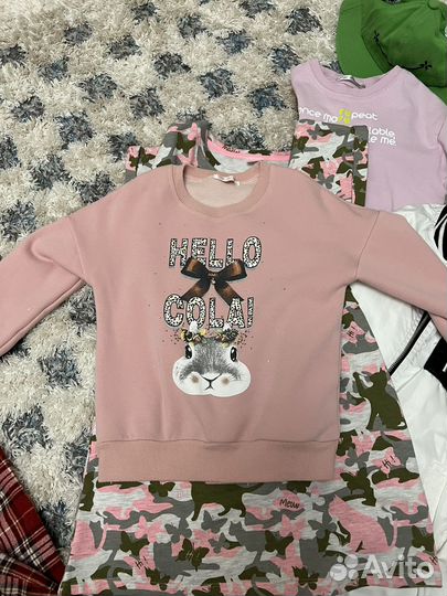 Вещи пакетом на девочку 122-128