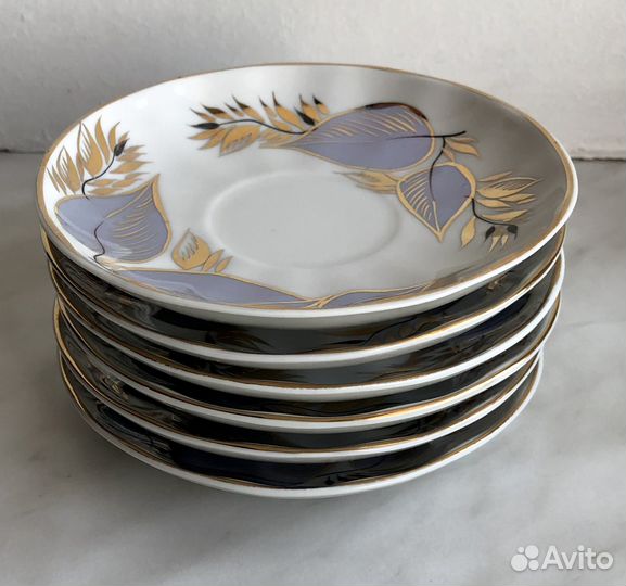 Кофейный сервиз «Лунный» лфз СССР