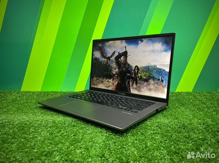 Тонкий Ноутбук Asus VivoBook 14 / Core i5 / SSD