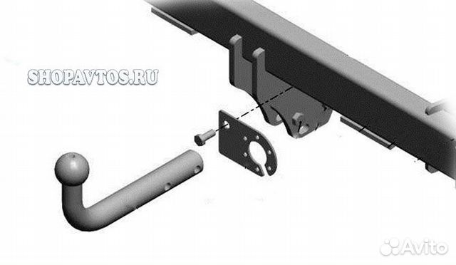 Фаркоп трейлер ford focus ii hb 2004-2011 / c-max