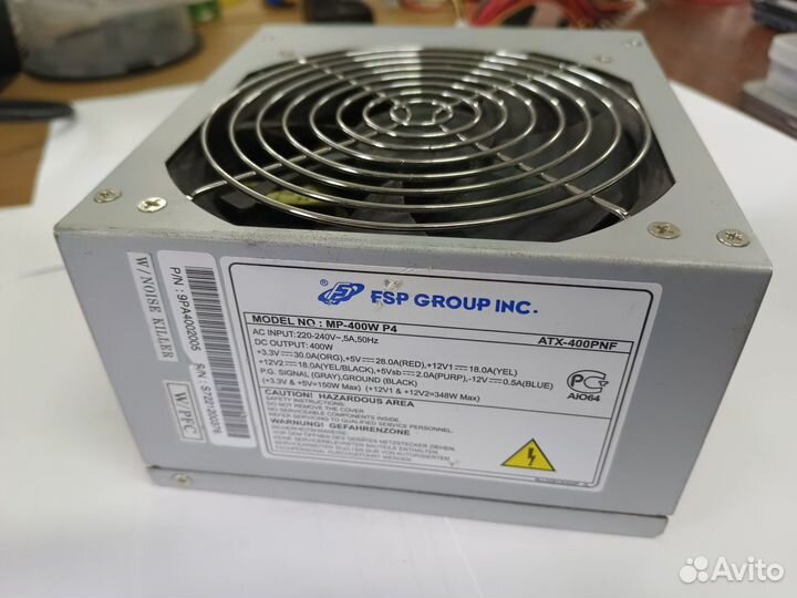 Блоки питания пк 400-450w