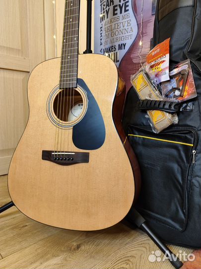 Гитара yamaha f310 акустика новая в чехле
