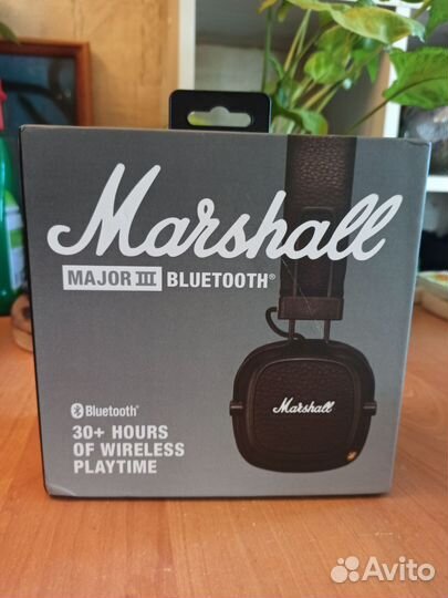 Наушники Marshall Major III (3) Bluetooth Brown