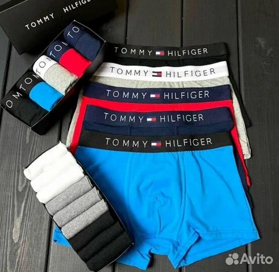 Мужские трусы tommy hilfiger боксеры