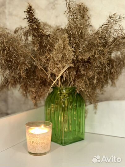 Ваза стекло 18.5см