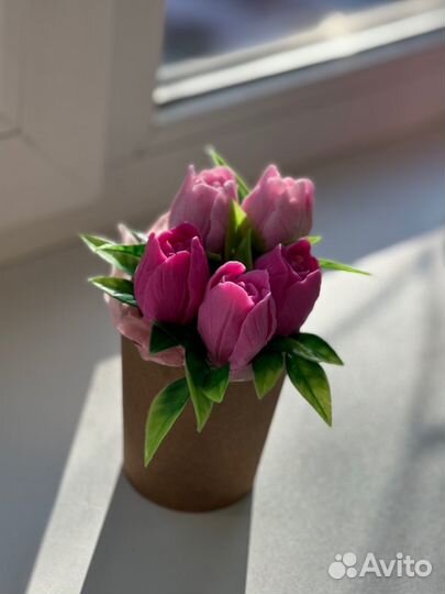 Букет из мыла