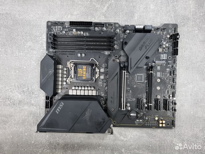 Материнская плата MSI MPG Z490 gaming plus на запч