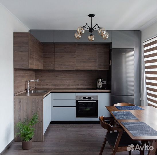 Кухонный гарнитур на заказ. Гapaнития дo 10 лeт