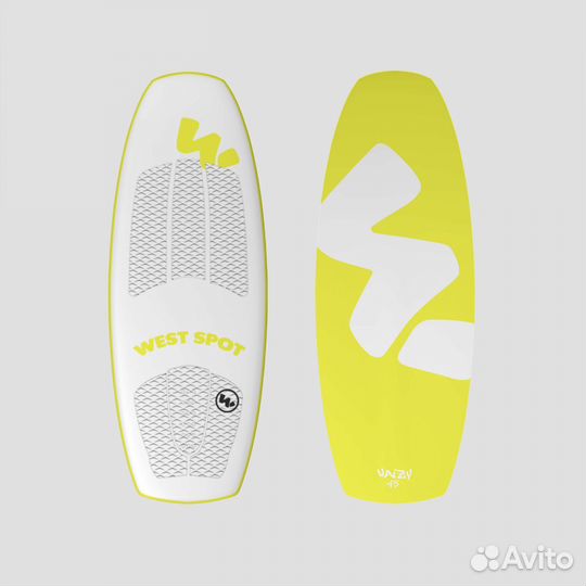 Доска для вейксерфинга от 4'2 до 4'6 West spot