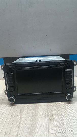 Б/У Магнитола CD VW Passat (B7), Caddy, Golf