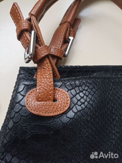 Сумка натуральная кожа италия