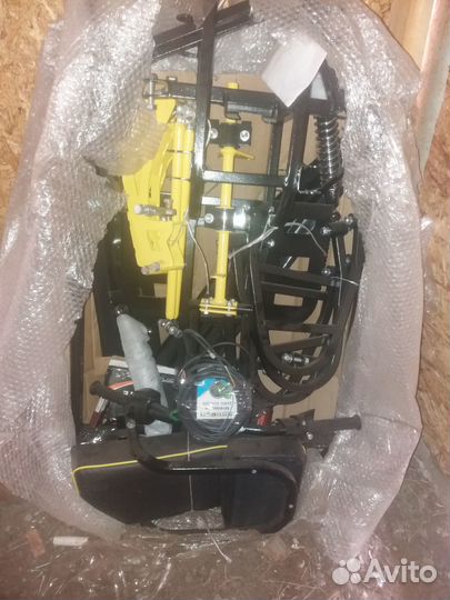 Лыжный модуль для мотобуксировщика