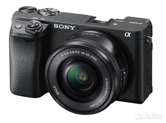 Фотоаппарат беззеркальный Sony Alpha ilce-6400 Kit