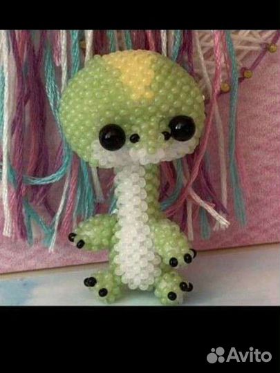 Дракон из бисера