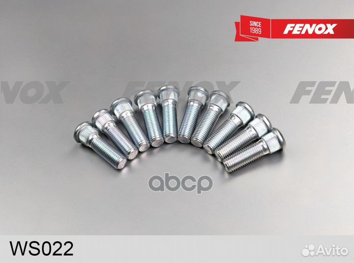 Шпилька колесная mitsubishi M12x1.5x46.6 WS022