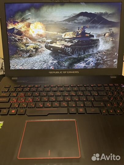 Игровой asus ROG strix GTX1050/i5/16RAM/SSD