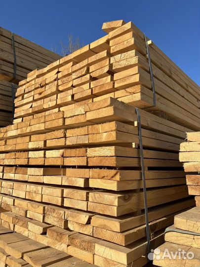 Доска обрезная, пиломатериалы, брус, рейка