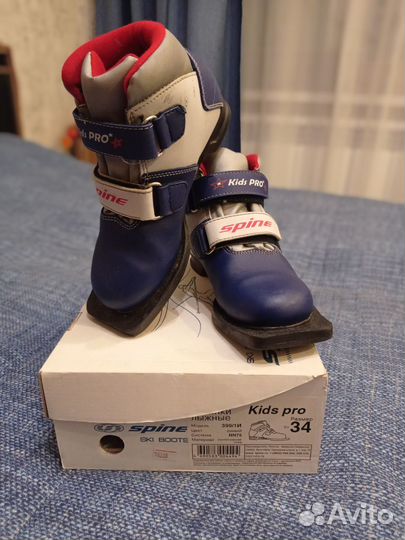 Ботинки лыжные детские Spine Kids Pro р.34