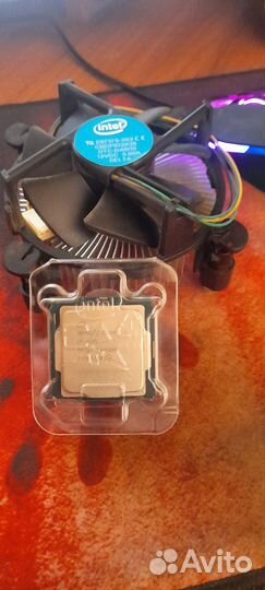 Процессор i3 8100 + куллер