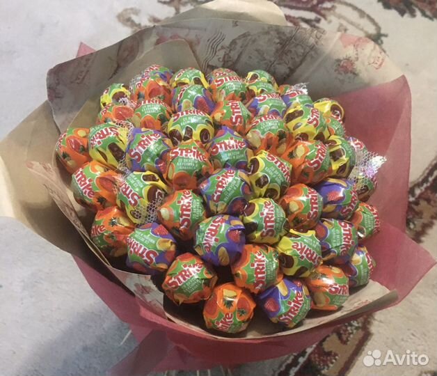 Букет из чупа чупсов