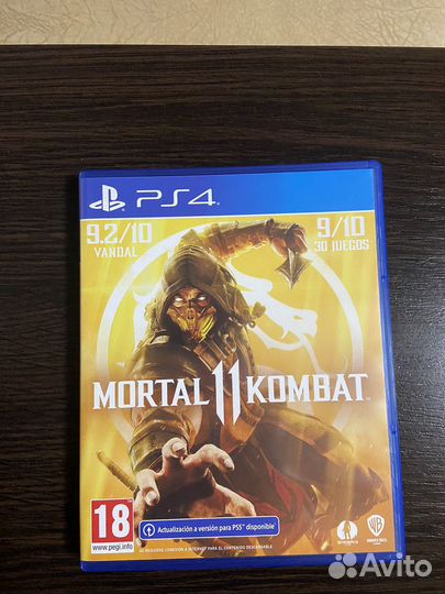 Игра Mortal Kombat 11 на PS
