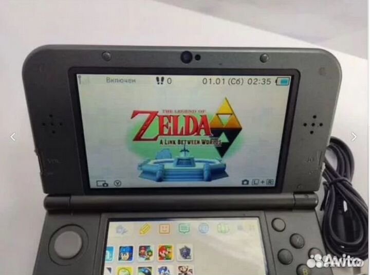 Прошитая New Nintendo 3DS XL (IPS экран)