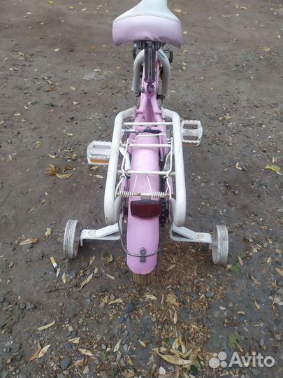 Велосипед детский Принцесса 4-колёсный