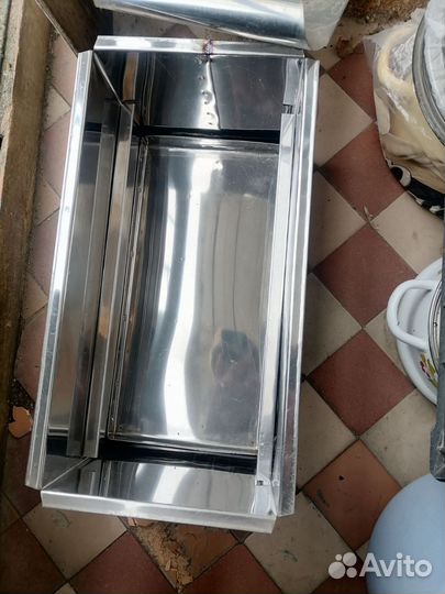 Коптильня горячего копчения из нержавейки