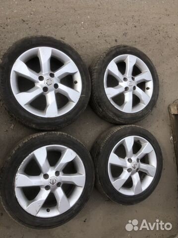 Комлпект колес Nissan note r16
