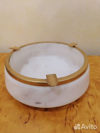 Пепельница мраморная винтаж