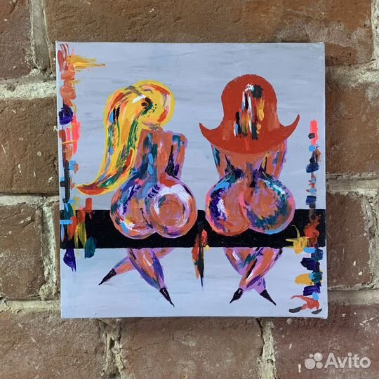 Картины интерьерные. акрил. холст