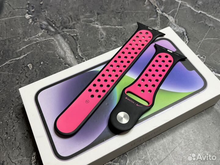 Ремешок оригинал Nike Apple Watch 42/44/45 mm