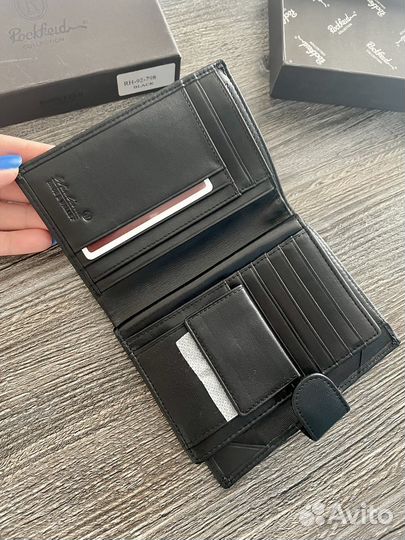 Портмоне мужское (нат.кожа) новое