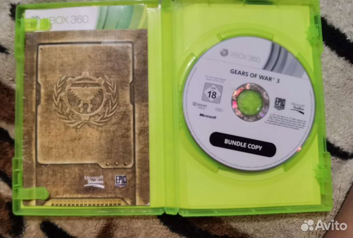 Игра для приставки xbox 360 Gears of war 3