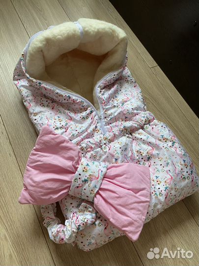 Конверт на выписку для девочки