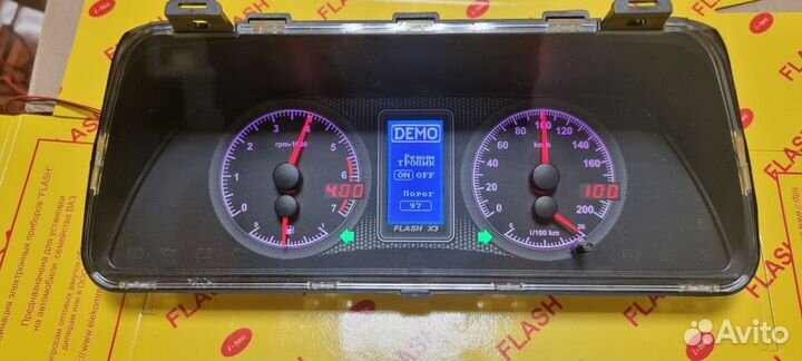 Комбинация приборов Flash X3