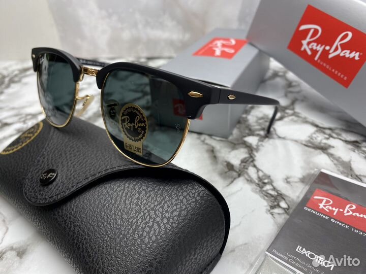 Солнцезащитные очки ray ban clubmaster