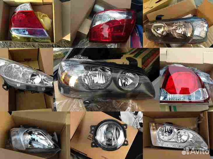 Фара правая С мотором для skoda octavia (2009-2023