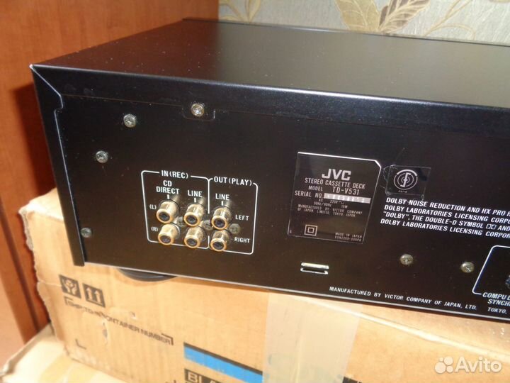 Кассетная дека JVC