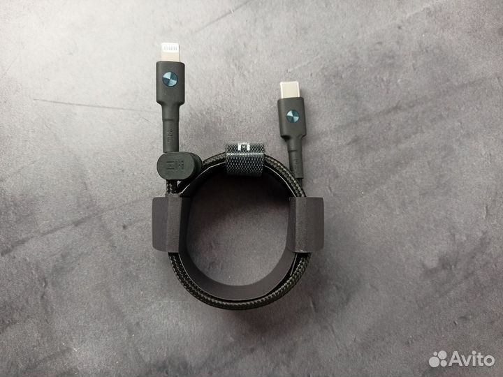 Кабель ZMI AL873K, USB Type-C, Lightning, 1м (Черн