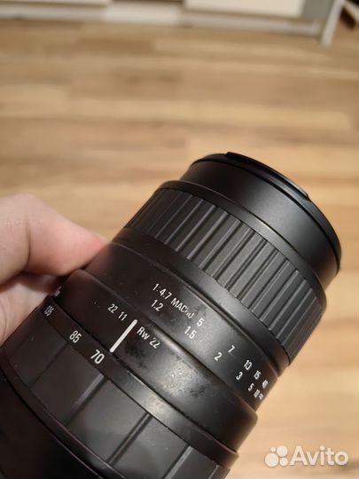 Sigma AF 70-210mm f/4-5.6 Canon (с ошибкой)