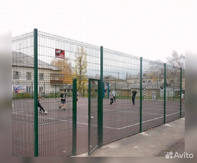 Забор сетка 3д