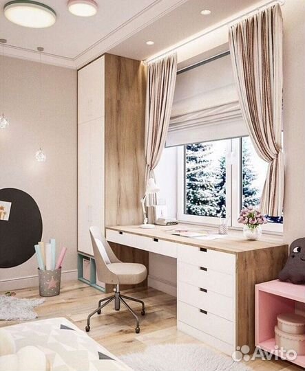 Компьютерный стол / Рабочая зона на заказ